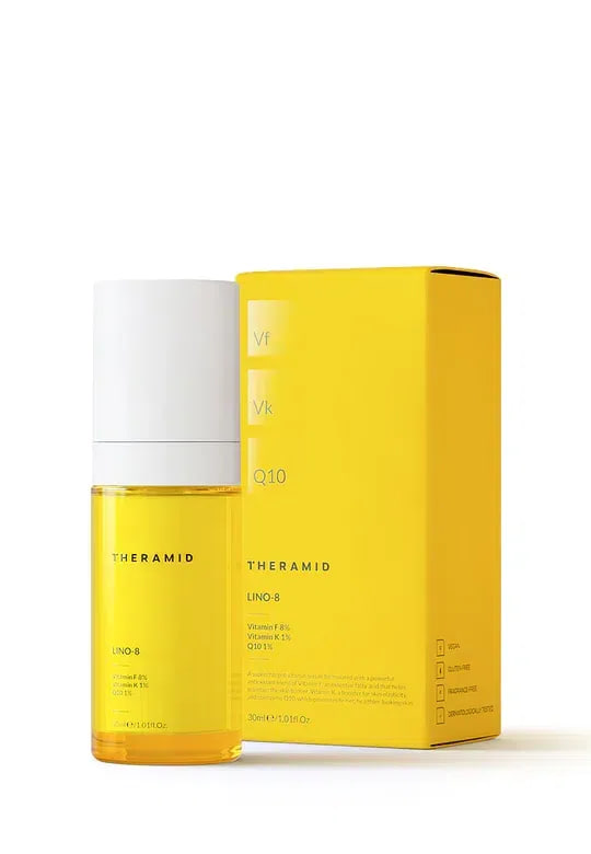 Theramid Lino-8 Treatment 30ml - Антиоксидантна терапія з вітамінами Theramid Lino-8 Treatment 30ml - Антиоксидантна терапія з вітамінами
